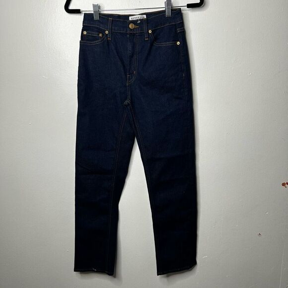 Derek Lam 10 Crosby Dark Wash Jeans Size 25 NWT Straight Leg Elevated Staple